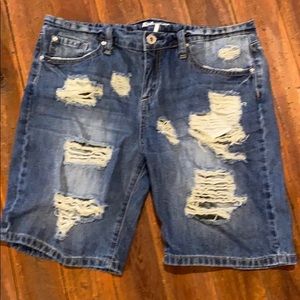 Denim Shorts Size Small